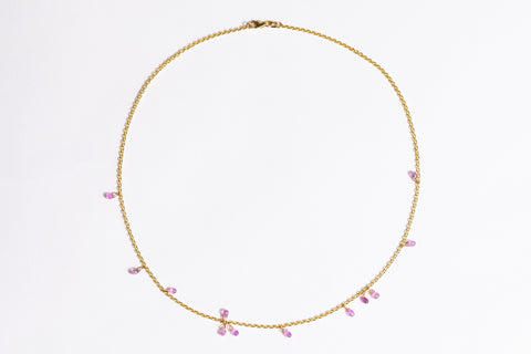 Pink Fairy Wing Nekclace