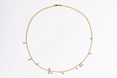 Pink Fairy Wing Nekclace