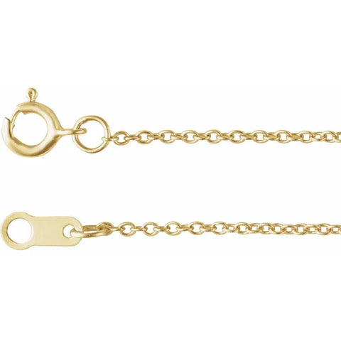 1mm cable chain