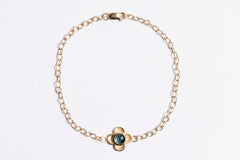 1 Primrose Chain, Blue Tourmaline