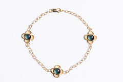 3 Primrose Chain, Blue Tourmaline