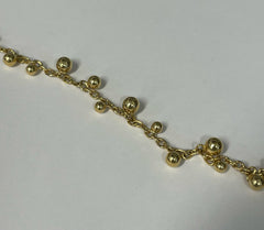 Gold Bead Bracelet