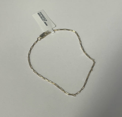 Tiny Paperclip Bracelet