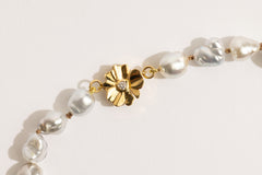 Floral Pearl Necklace
