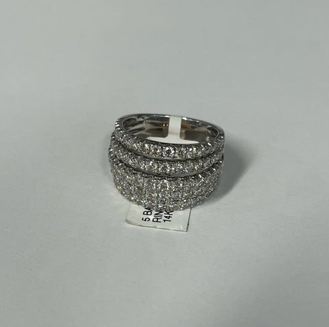 5 band Diamond ring