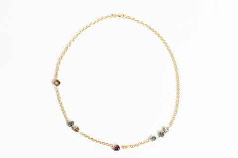 Lantana Station Necklace: Multi