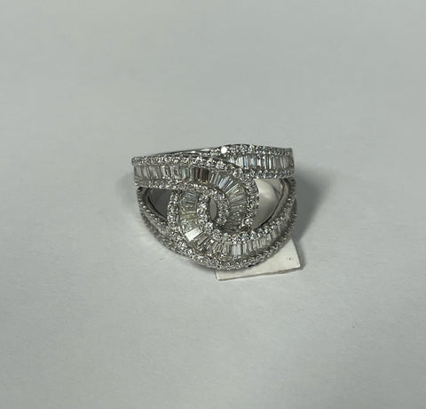 Diamond Knot Ring