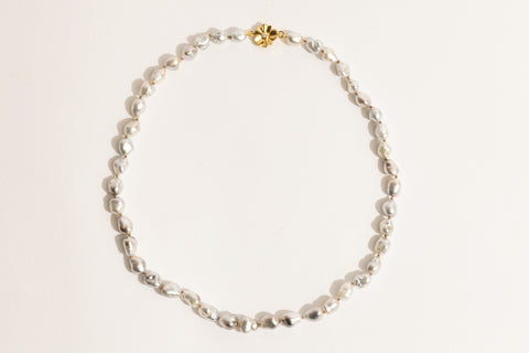 Floral Pearl Necklace