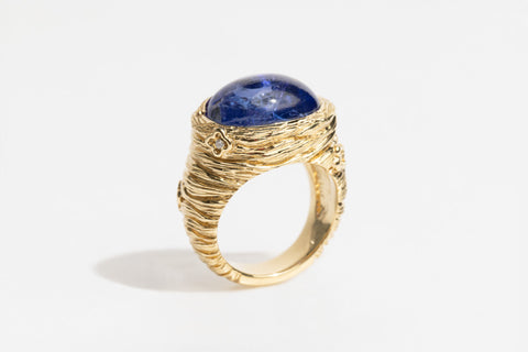 Nest Ring, Tanzanite