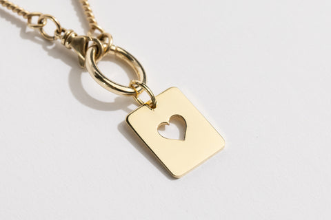 Card Charm: Heart