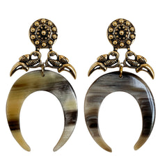 Susan Squash Blossom Earrings