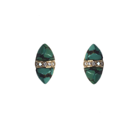 Turquoise Double Stud